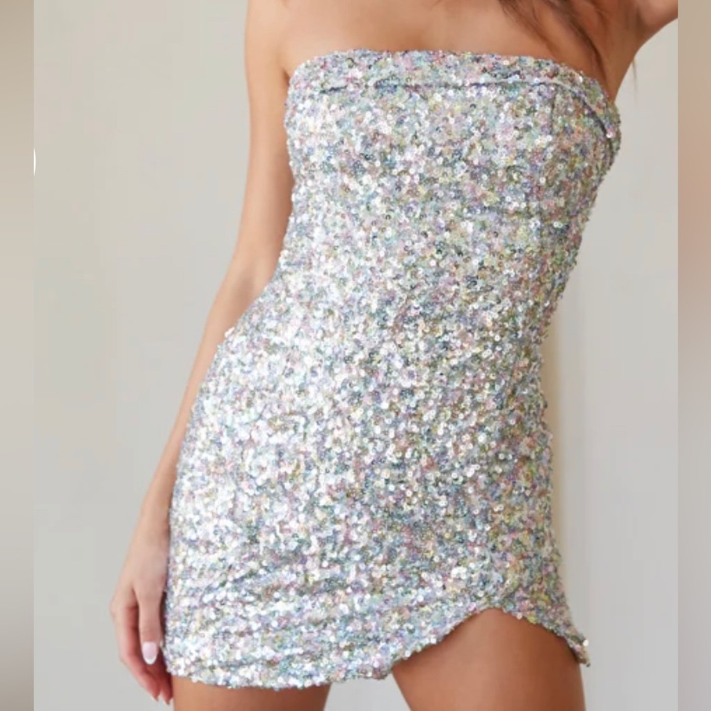 AMERICAN THREADS DRESS SMALL SEQUIN